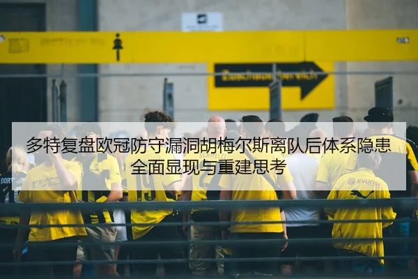 多特复盘欧冠防守漏洞胡梅尔斯离队后体系隐患全面显现与重建思考